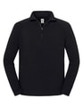Sweater met Rits Fruit of the Loom Iconic Premium Zwart
